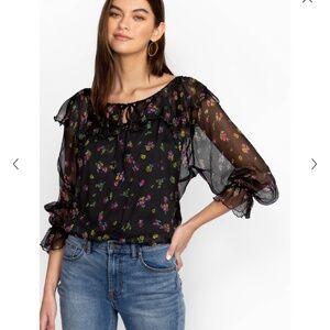 Johnny Was Fernanda Blouse NWT 100% Silk